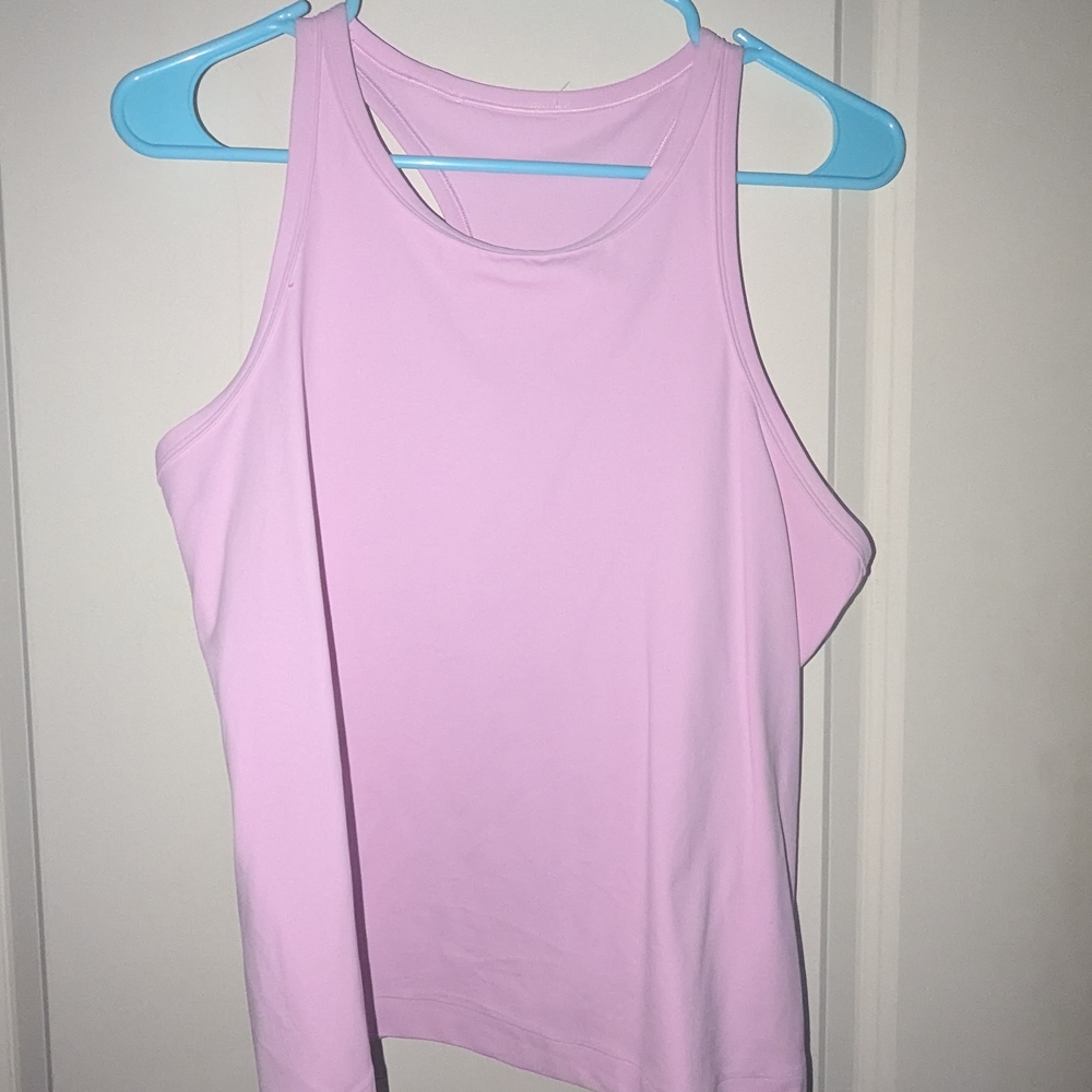 Lululemon Hi Neck Align Tank, Vitalpink, Size 12